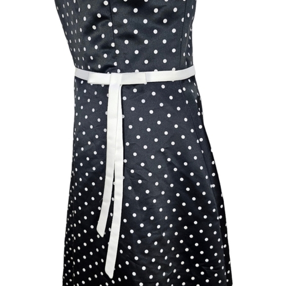 Gunne Sax Jessica McClintock Vintage Rockabilly Retro 50s Polka Dot Swing Dress - Picture 11 of 13